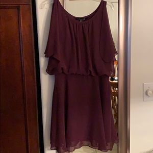 Forever 21 Flouncy  Formally Burgundy Dress Size S